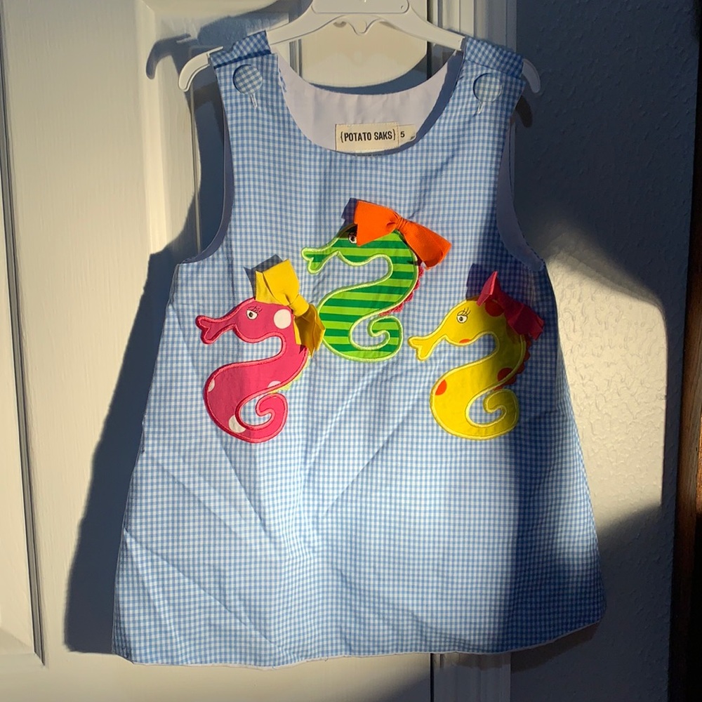Potato Saks Size 5 Seahorse Dress!!